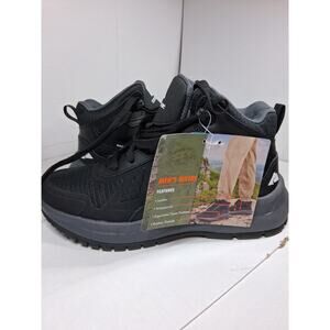 Men’s size 6 Ozark Trail Tech Hiker Waterproof Boots color BLACK NEW